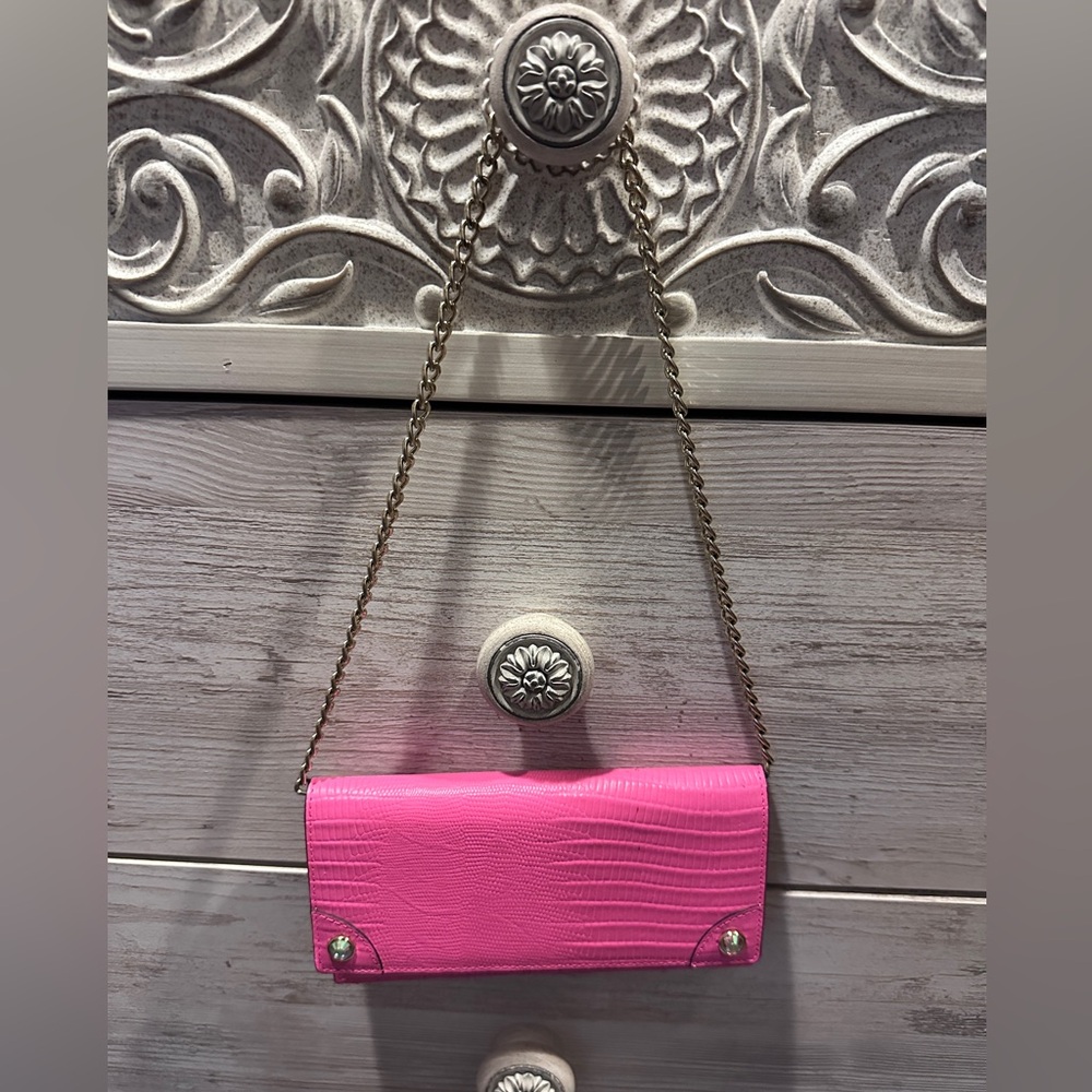 Mini juicy shoulder card holder